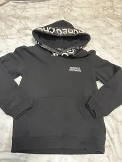 RODEO CROWNS ブラック フード付きパーカー