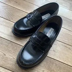 美品★HARUTA ハルタ 黒 ローファー 23cm 3E 4505