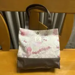ハローキティ×クリスタルボール コラボ 小型トートバッグ
