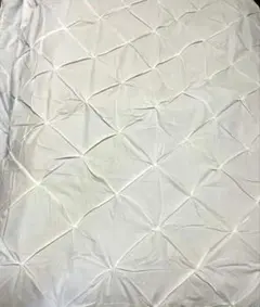IKEA 掛け布団カバー ホワイト 200x150cm 枕カバー付きのサムネイル