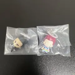 【未開封】 HUNTER×HUNTER めじるしアクセサリー　ヒソカ　レオリオ