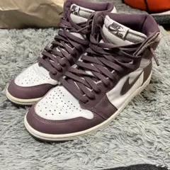 Nike Air Jordan 1 パープル/ホワイト ハイカット