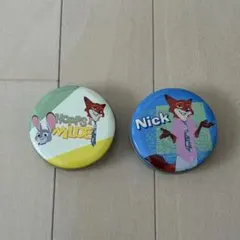 ズートピア2 キャラクター 缶 2個セット
