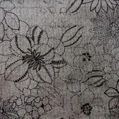 花柄 プリント 綿生地 　　　　　　約110cm×20cm