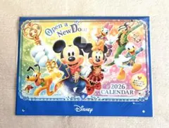 【 迅速発送 未開封 】 ディズニー カレンダー 2026 壁掛け 匿名発送 8