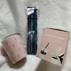 タリーズコーヒー　2Wayステンレスタンブラー　リュースストロー付　新品未使用