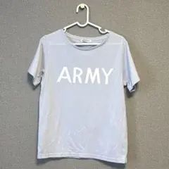 BROWNY ARMYプリント Tシャツ Fサイズ 紫のサムネイル