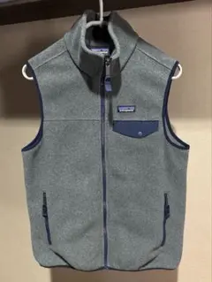 美品 patagonia シンチラ フリース ベスト グレー Sサイズ 2016