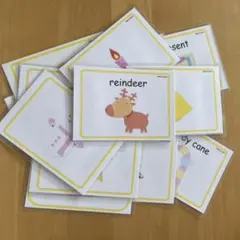 英語カードクリスマスセット14枚