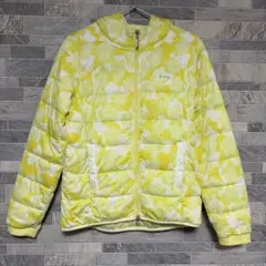 キャロウェイ 中綿 ブルゾン ジャケット パーカー 総柄 イエロー L