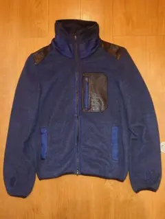 dhyana ディアーナ 元バックラッシュ ネイビー フリースジャケット M