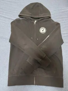 American Eagle ブラックパーカー フルジップ