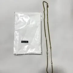 【鑑定済み正規品】ディオール　ネックレス/【新品未使用品】ハンカチ