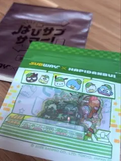 SUBWAY × はぴだんぶい フレークシール （ハンギョドンあひるのペックル）のサムネイル