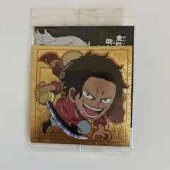 ワンピース 大海賊シールウエハース LOG.12 ロジャー パラレル ゴールド