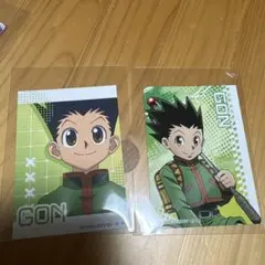 HUNTER × HUNTER 背中合わせ ゴン ミニブロマイド