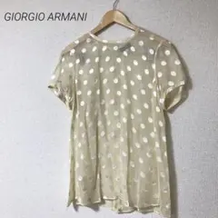 GIORGIO ARMANI ジョルジオアルマーニ　ブラウス　シルクMIXのサムネイル