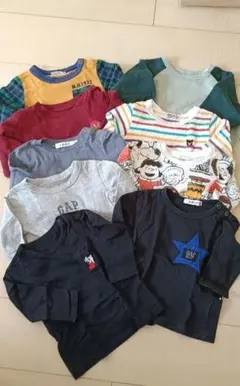 ベビー服　80cm　長袖　おまとめ9点セット
