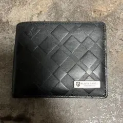 BLACK LABEL 二つ折り財布 ブラック