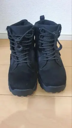 ブラックブーツ 25cm