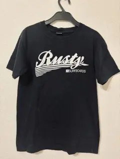 RUSTYラスティSURFBOARDS Tシャツ ブラック黒男女兼用サーフボードのサムネイル
