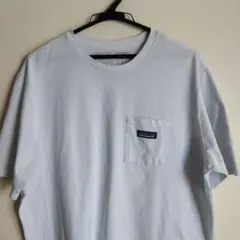 Patagonia ホワイト ポケット Tシャツ men's XL