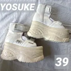 ヨースケ YOSUKE 39 24.5 25 厚底ブーツサンダル 厚底サンダルのサムネイル