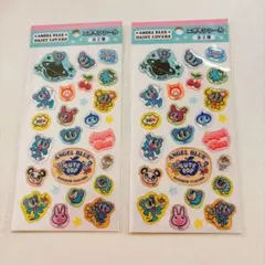 エンジェルブルー エポキシシール 2枚セット セリア 人気 入手困難 シール帳