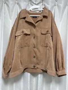 レディース 大きいサイズ コーデュロイ ジャケット