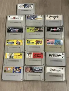 スーパーファミコン ソフト16本　まとめ