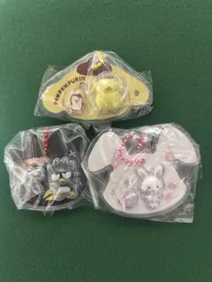 サンリオパッケージチャーム3種セット
