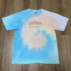 古着/90's USA製HARBOR SPRINGS刺繍タイダイ柄Tシャツ(L)のサムネイル