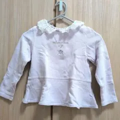 mezzo piano 長袖トレーナー　雪の結晶　120