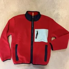 patagonia フリースジャケット レッド M 140㎝ 新品 未使用品