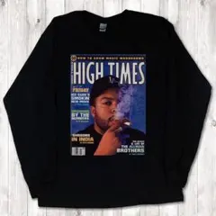 HITIMES ハイタイムス logo ロゴ 黒 ロンT 2XL - メルカリ