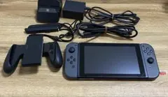 Nintendo Switchグレー　本体　充電スタンド　SDカード付き