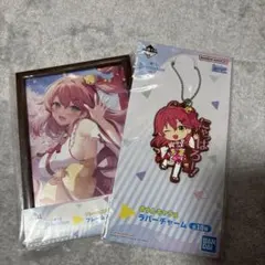 ホロライブ　さくらみこ　1番くじ　フレームスタンド　ラバーチャーム