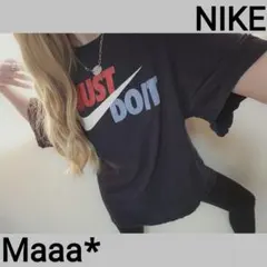 NIKE　アメカジスポーツ　激かわ♡　ロゴ　Tシャツ