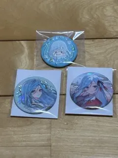 プロセカ日野森雫 缶バッジ