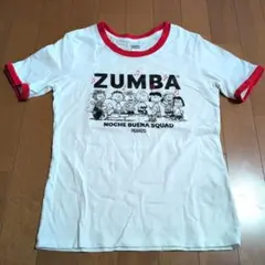 ZUMBA PEANUTS コラボ Tシャツ XS