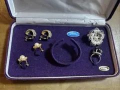 ヴィンテージ アクセサリーまとめ売り｜シルバー刻印リング・イヤリング他