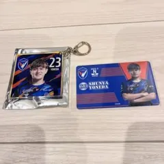 （2点セット）Vファーレン長崎 米田隼也 オンサイトカード &色紙キーホルダー