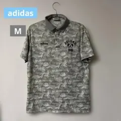 《M》adidas golf ゴルフウェア半袖ポロ
