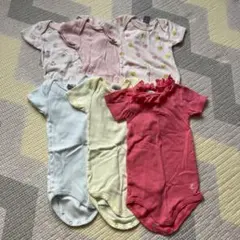 プチバトー　petitbateau ベビー 肌着 6点セット 12m