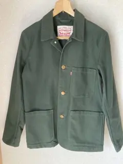 Levi's カバーオール ジャケット オリーブ Sサイズ