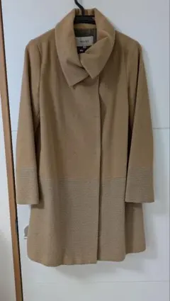 BALLSEYボールジィアンゴラバイカラーコート ベージュトゥモローランド