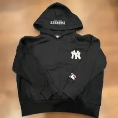 Yankees ブラック パーカー 130