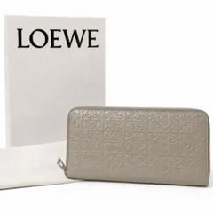 【美品】LOEWE アナグラム ラウンドファスナー 長財布のサムネイル