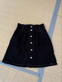 asknowasplus ミニスカート 黒