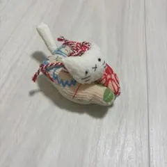 和柄 猫のぬいぐるみ 挟める 洗濯バサミ